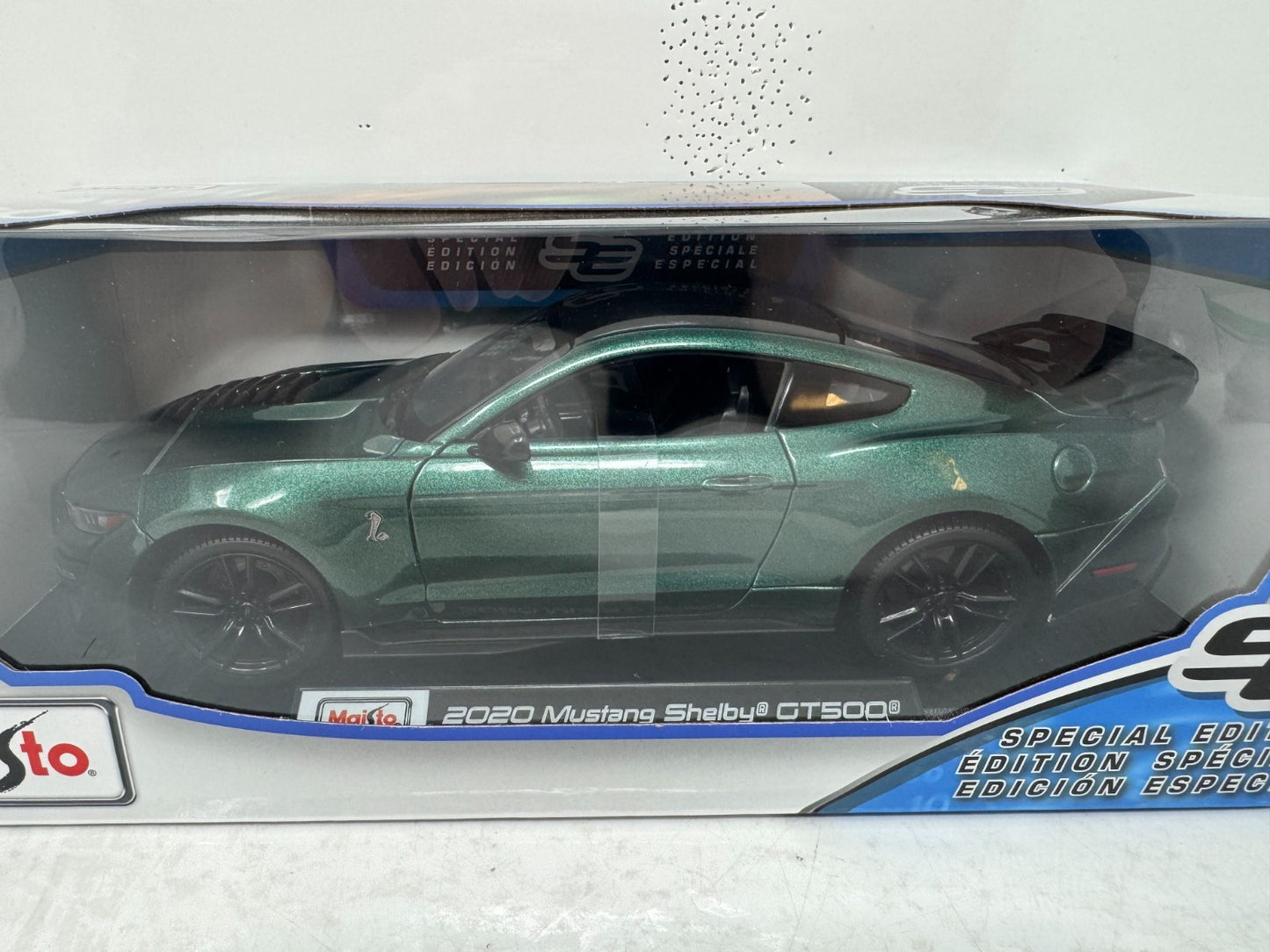 Maisto 2020 Ford Mustang Shelby GT500 1:18 Diecast Special Edition