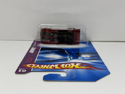 Hot Wheels 1969 Chevrolet Camaro Convertible 1:64 Diecast Red V1