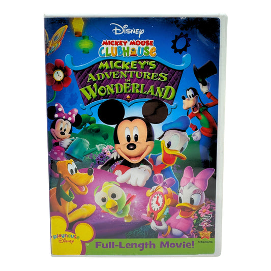 Mickey's Adventures in Wonderland (DVD) Mickey Mouse Kids Disney