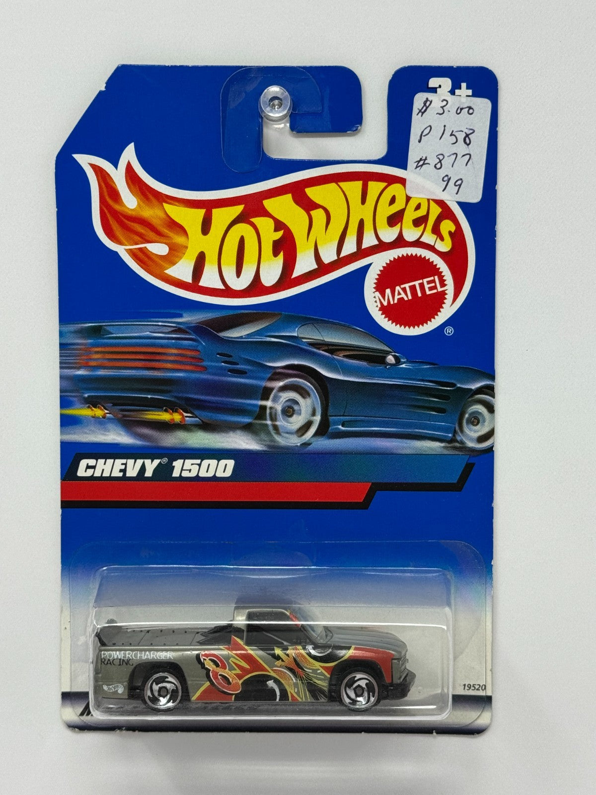 Hot Wheels Chevy 1500 Powercharger Racing 1:64 Diecast
