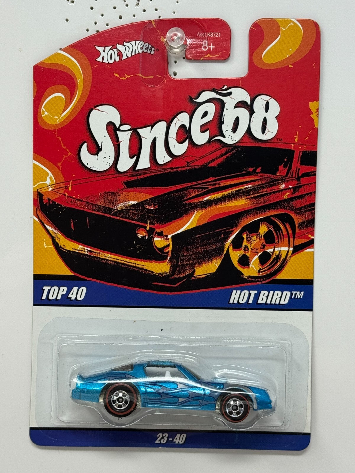 Hot Wheels Since '68 Top 40 Hot Bird Muscle Car 1:64 Diecast