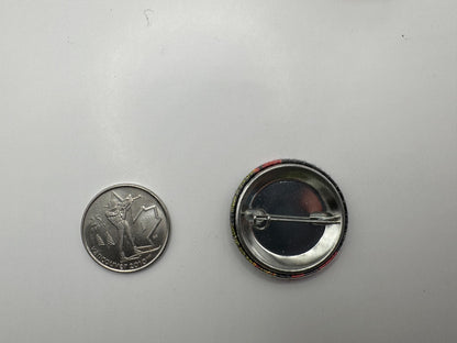 DC The Flash Pin-back Button UDT1