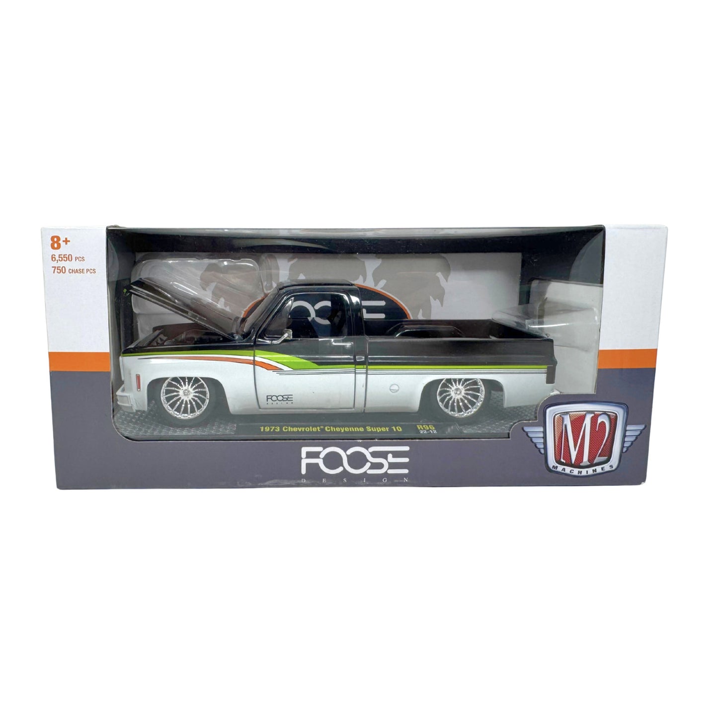 M2 Machines Foose 1973 Chevrolet Cheyenne Super 10 1:24 Diecast