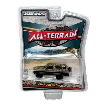 Greenlight All-Terrain 1996 Ford Bronco Camo 1:64 Diecast