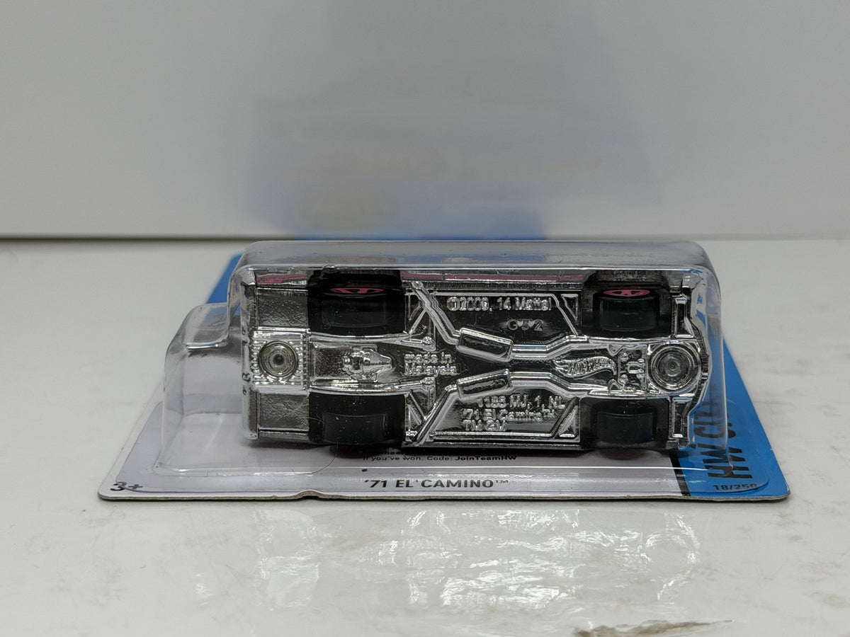 Hot Wheels ZAMAC HW City 1971 Chevrolet El Camino 1:64 Diecast
