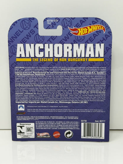 Hot Wheels Retro Entertainment Anchorman 1977 Custom Dodge Van 1:64 Diecast