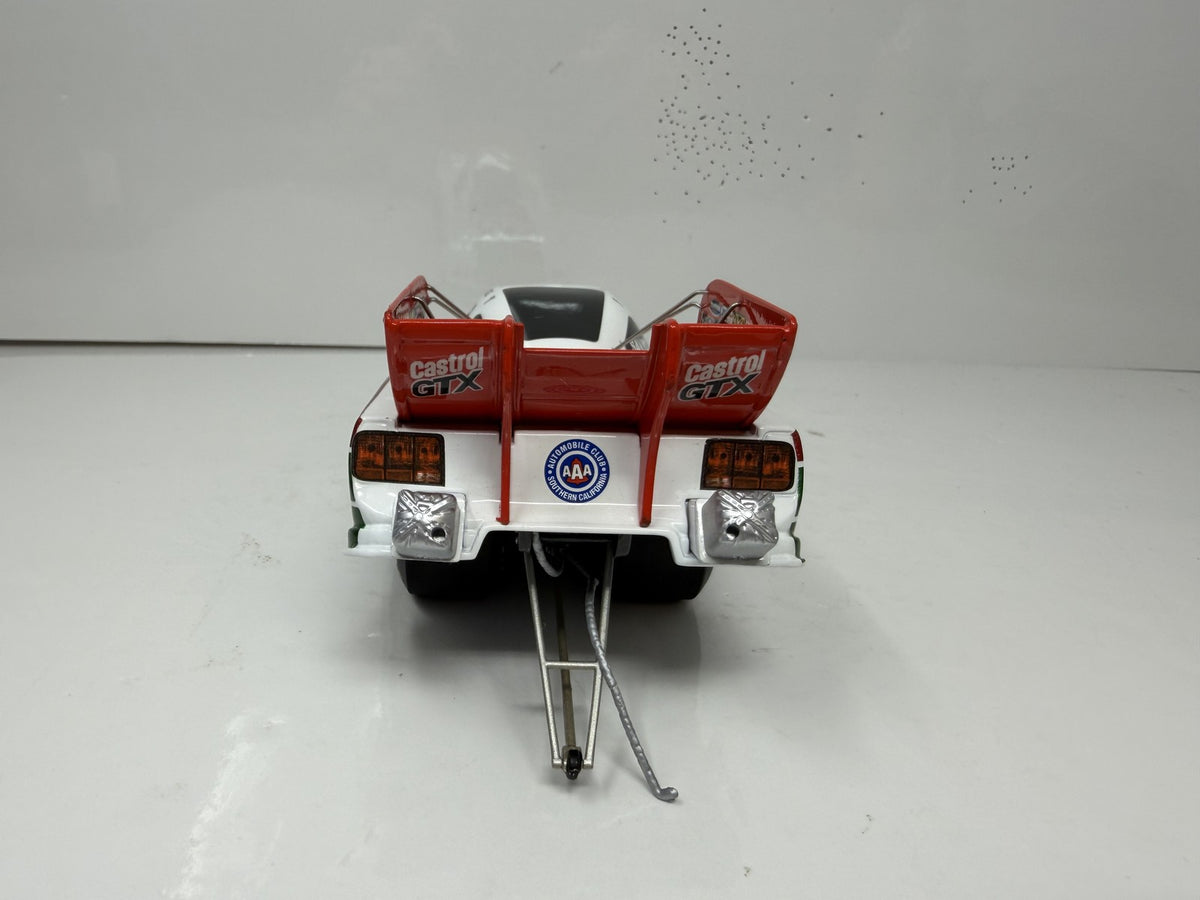 Action NHRA John Force Castrol Retro Ford Mustang Funny Car Liquid 1:24 Diecast