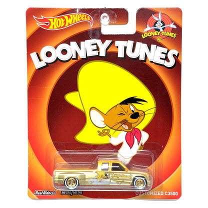 Hot Wheels Looney Tunes Speedy Gonzales Customized C3500 1:64 Real Riders