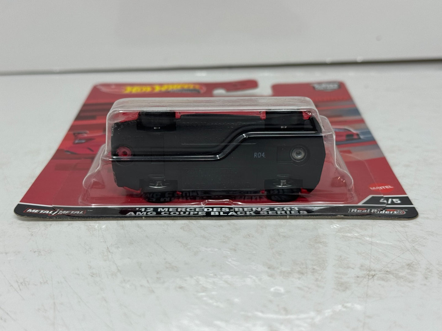 Hot Wheels Premium Deutschland Design 2012 Mercedes-Benz C63 AMG 1:64 Diecast