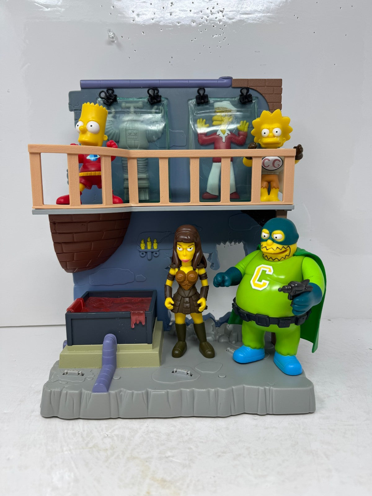 Simpsons World of Springfield Treehouse of Horror 4 Underground Lair Playmates