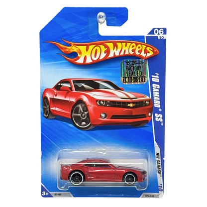Hot Wheels HW Garage 2010 Chevrolet Camaro SS 1:64 Diecast Factory Sealed Red