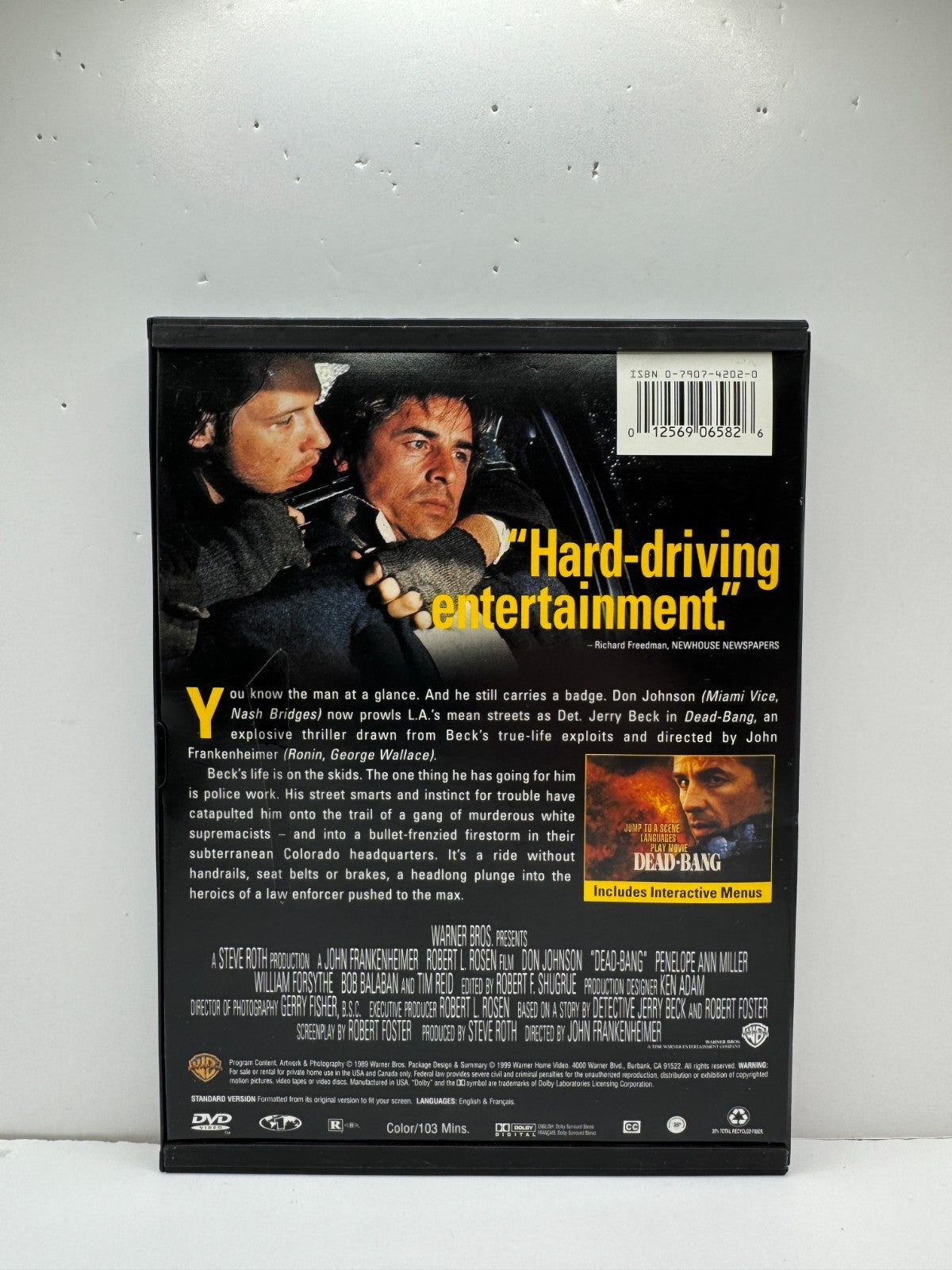 Dead Bang (DVD) Don Johnson Action