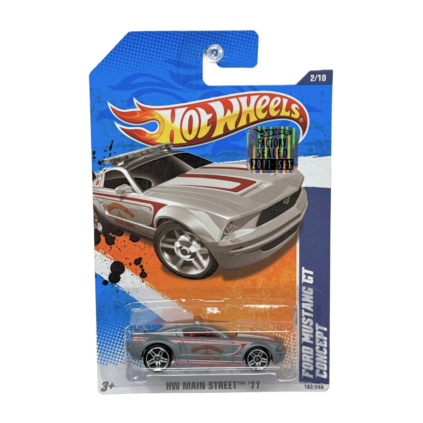 Hot Wheels Main Street Ford Mustang GT Concept 1:64 Diecast Factory Sealed