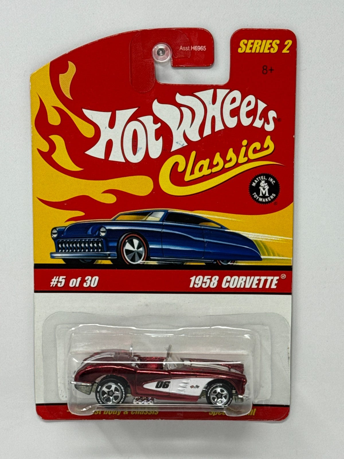 Hot Wheels Classics 1958 Corvette Series 2 1:64 Diecast
