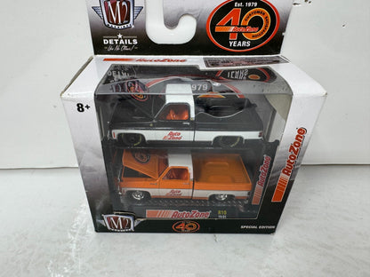 M2 Machines Auto Lift 1979 Chevrolet Scottsdale AutoZone 40 Years 1:64 Diecast