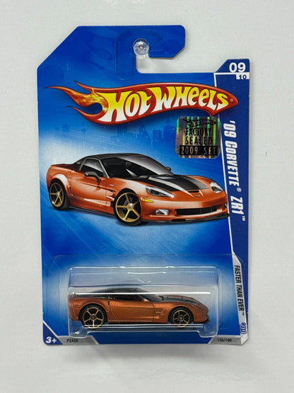 Hot Wheels Faster Than Ever 2009 Chevy Corvette ZR1 1:64 Diecast Factory Sealed