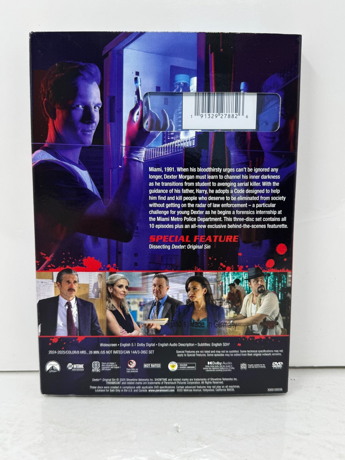 Dexter: Original Sin: Season 1 (DVD) TV Series Brand New and Sealed!!!