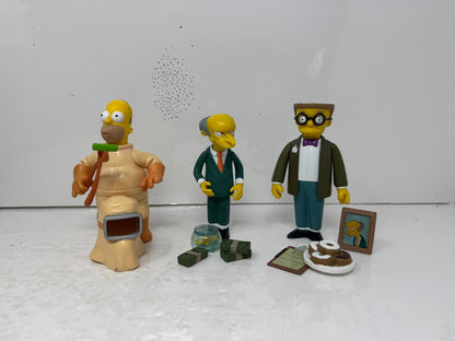 Simpsons World of Springfield Nuclear Power Plant Playmates Playset Diorama