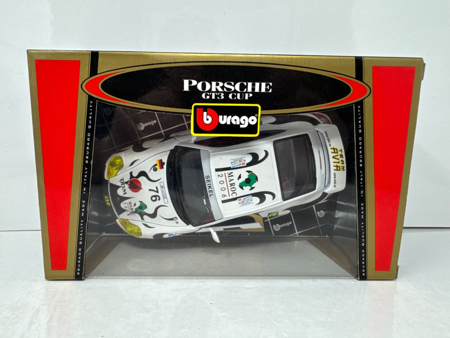 Bburago Porsche GT3 Cup Gold Collection 1:18 Diecast