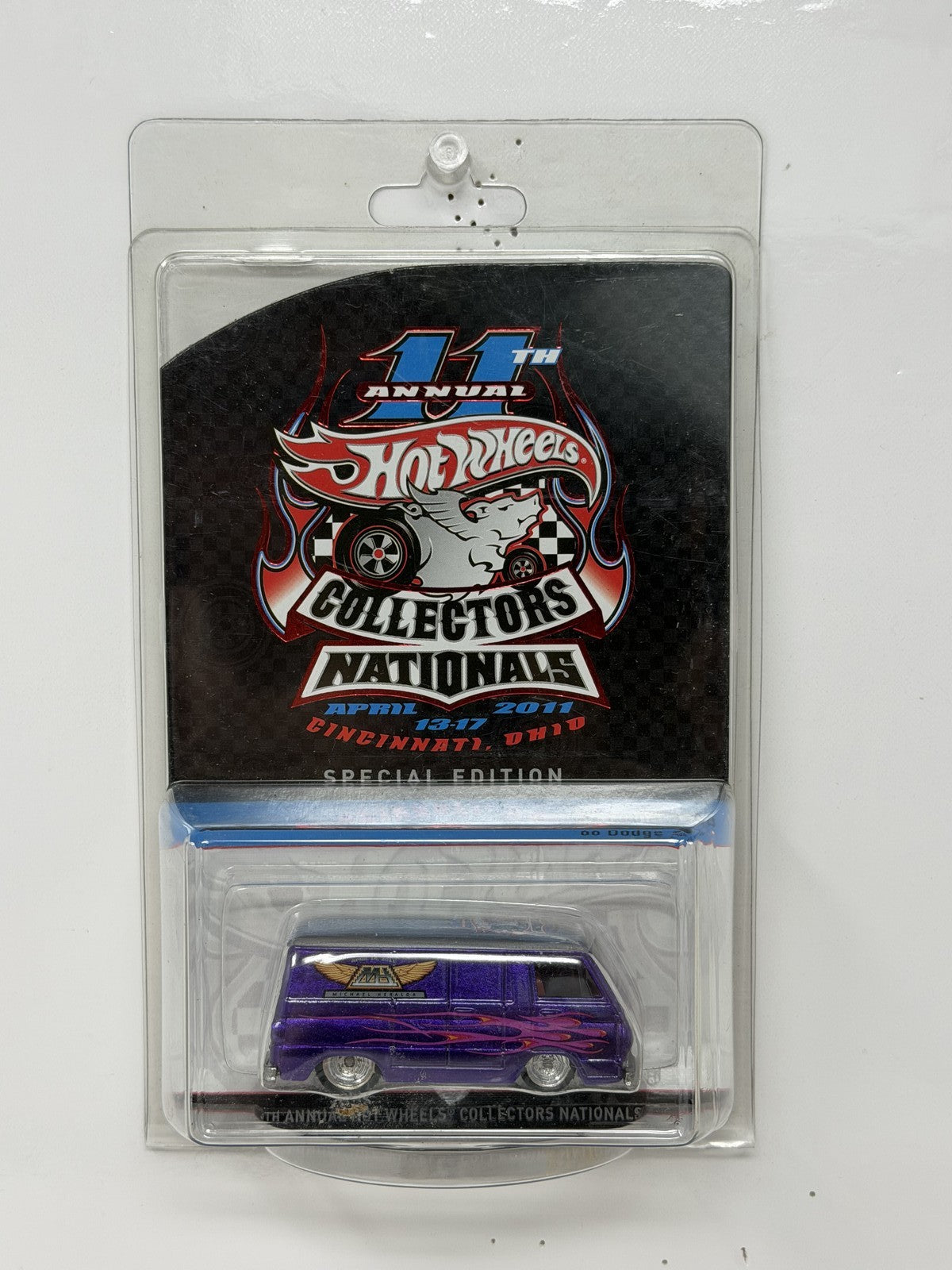 Hot Wheels 2011 11th Collectors Nationals '66 Dodge A100 1:64 Diecast 973/1200