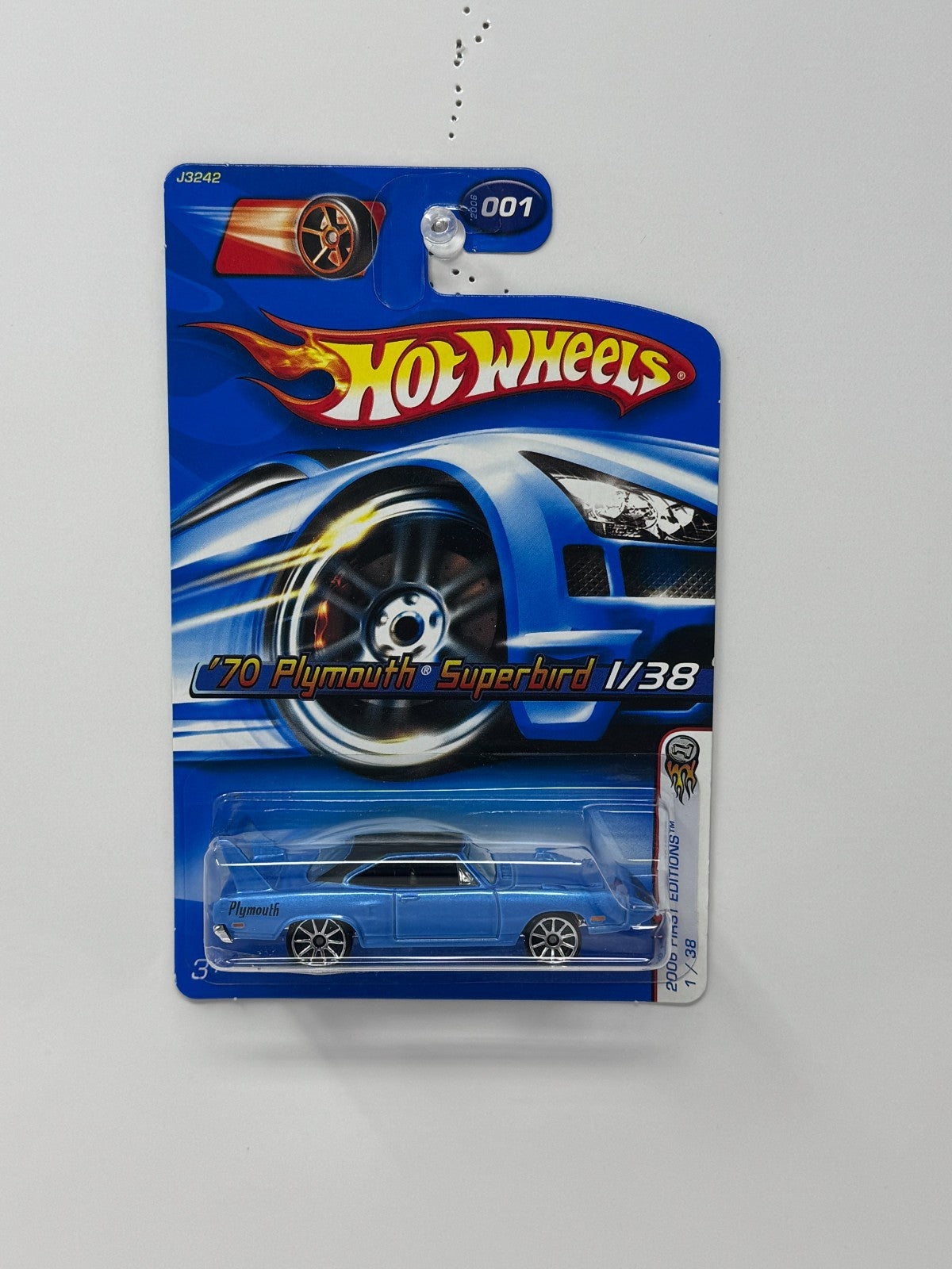 Hot Wheels First Editions 1970 Plymouth Superbird FTE 1:64 Diecast Blue