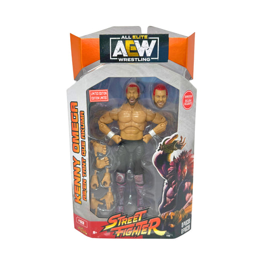 Jazwares AEW Street Fighter Kenny Omega Akuma Action Figure