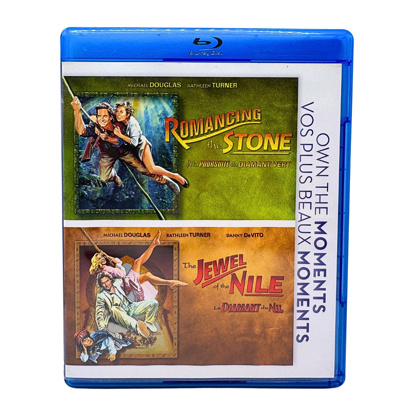 Romancing The Stone / Jewel Of The Nile (Blu-ray) Michael Douglas Adventure