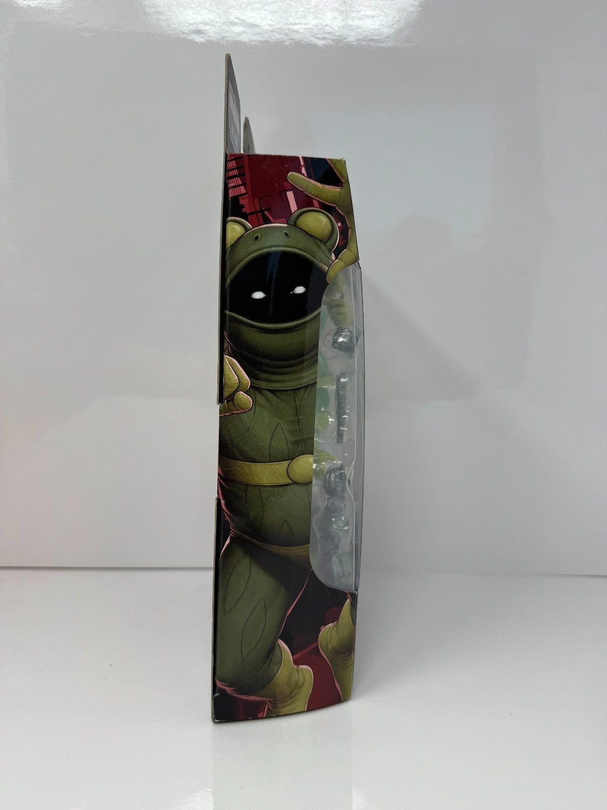 Marvel Legends Spider-Man Marvel's Frog-Man Action Figure w/ Stilt-Man BAF Piece