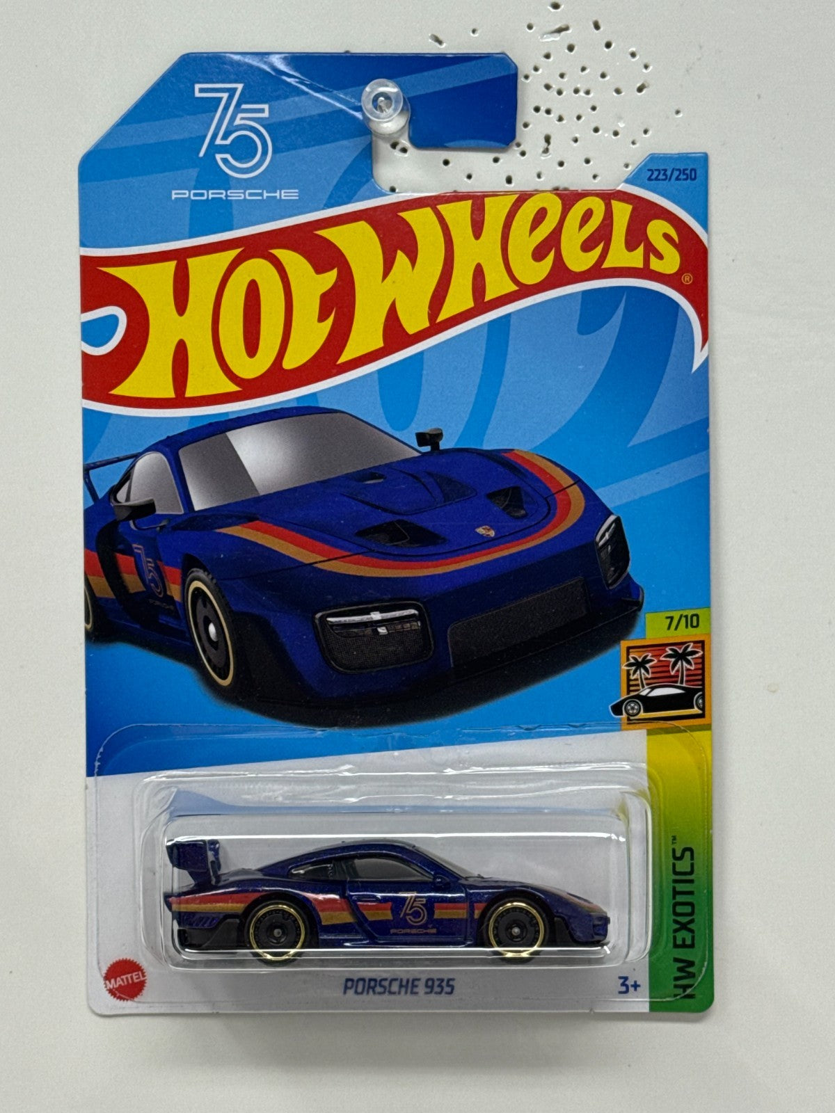 Hot Wheels Exotics Porsche 935 1:64 Diecast Blue