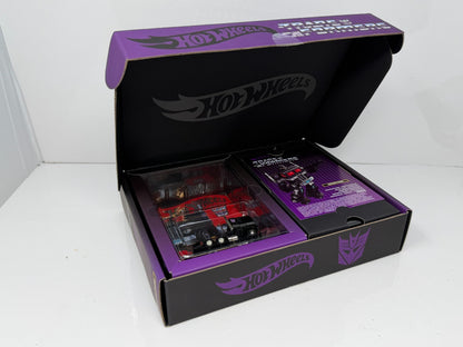 Hot Wheels Transformers Nemesis Prime Mattel Creations Exclusive