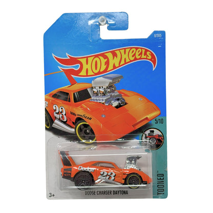 Hot Wheels Tooned Dodge Charger Daytona 1:64 Diecast REAR WHEEL ERROR