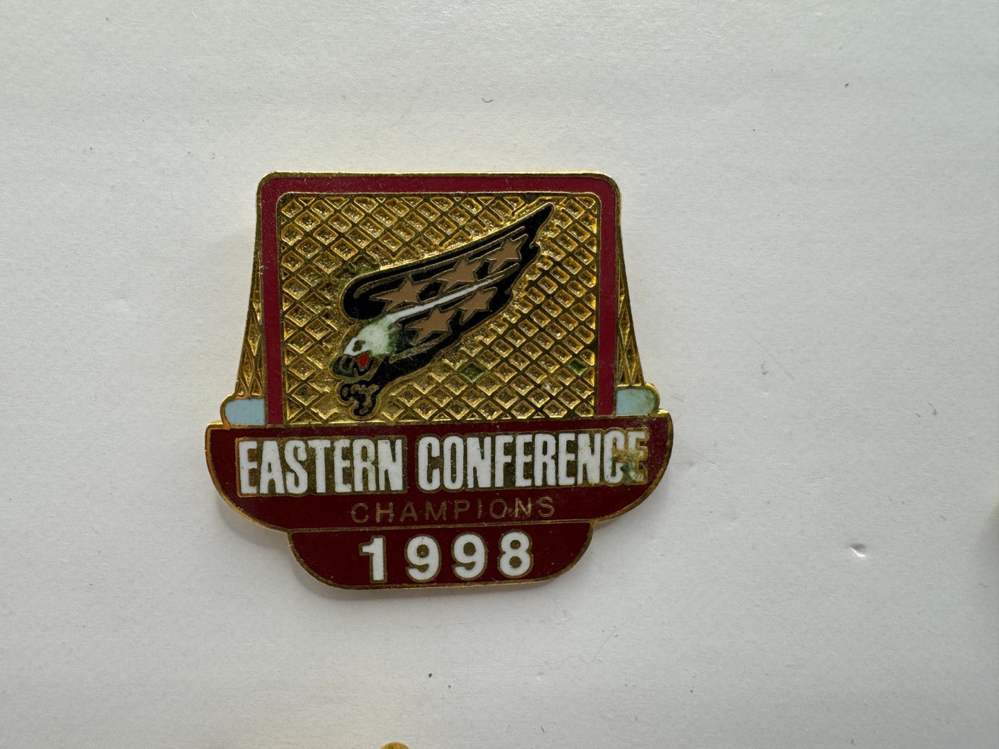 Washington Capitals Eastern Conference Champions 1998 NHL Hockey Lapel Pin