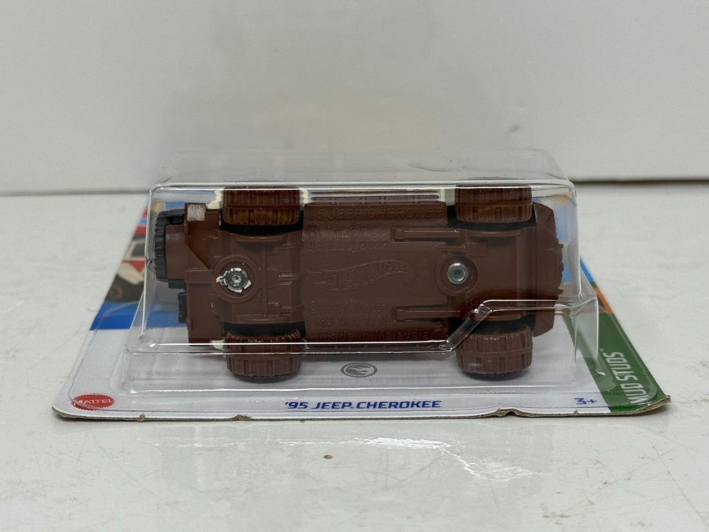 Hot Wheels Treasure Hunt Mud Studs 1995 Jeep Cherokee 1:64 Diecast