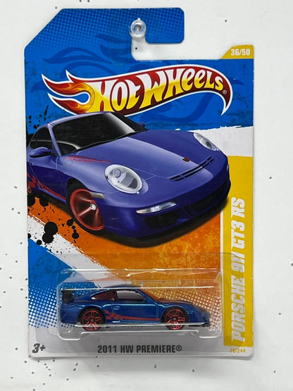 Hot Wheels 2011 HW Premiere Porsche 911 GT3 RS 1:64 Diecast
