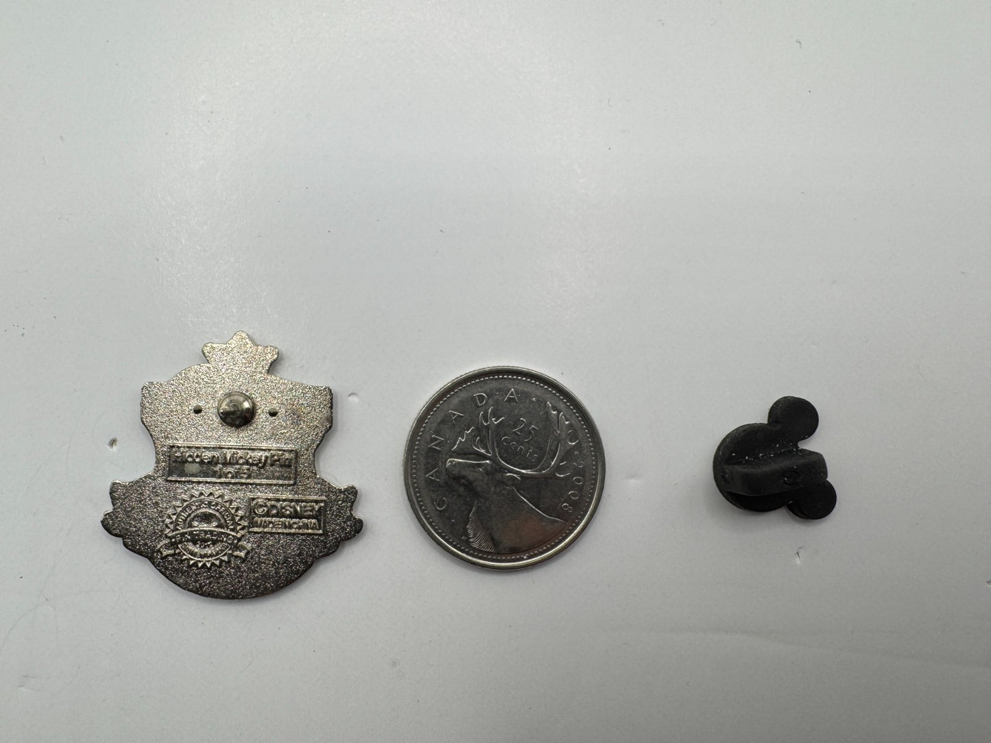 DLR Disney Mickey Mouse Crests Hidden Mickey Trading Pin DC2S11