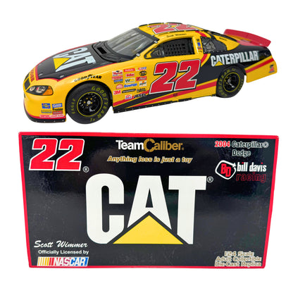 Team Caliber NASCAR Scott Wimmer #22 CAT 2004 Dodge 1:24 Diecast