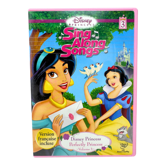 Disney Sing-Along-Songs: Disney Princess Vol. 3 (DVD) Good Condition!!!