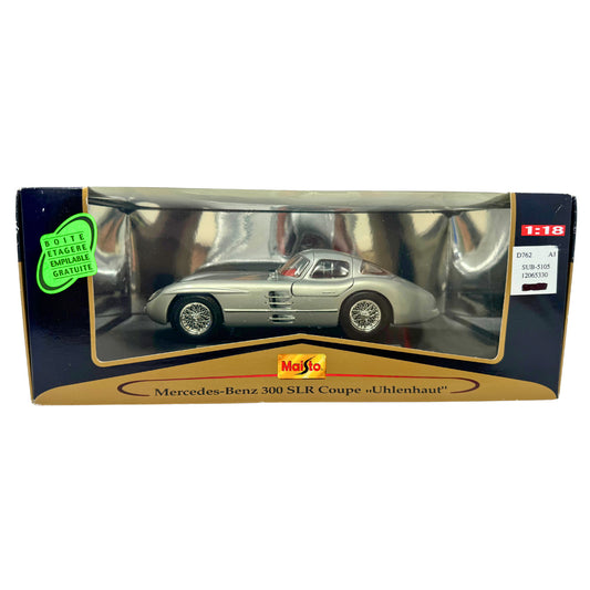 Maisto Mercedes-Benz 300 SLR Coupe Uhlenhaut Premiere Edition 1:18 Diecast