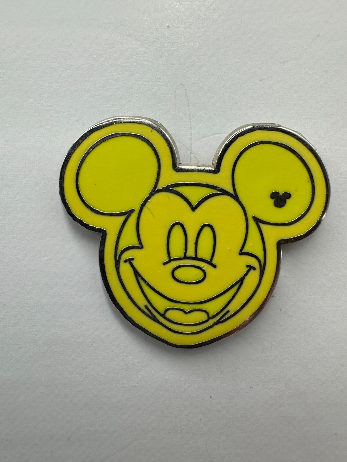 WDW Disney Colorful Mickey Mouse Yellow Hidden Mickey Trading Pin DC2S1
