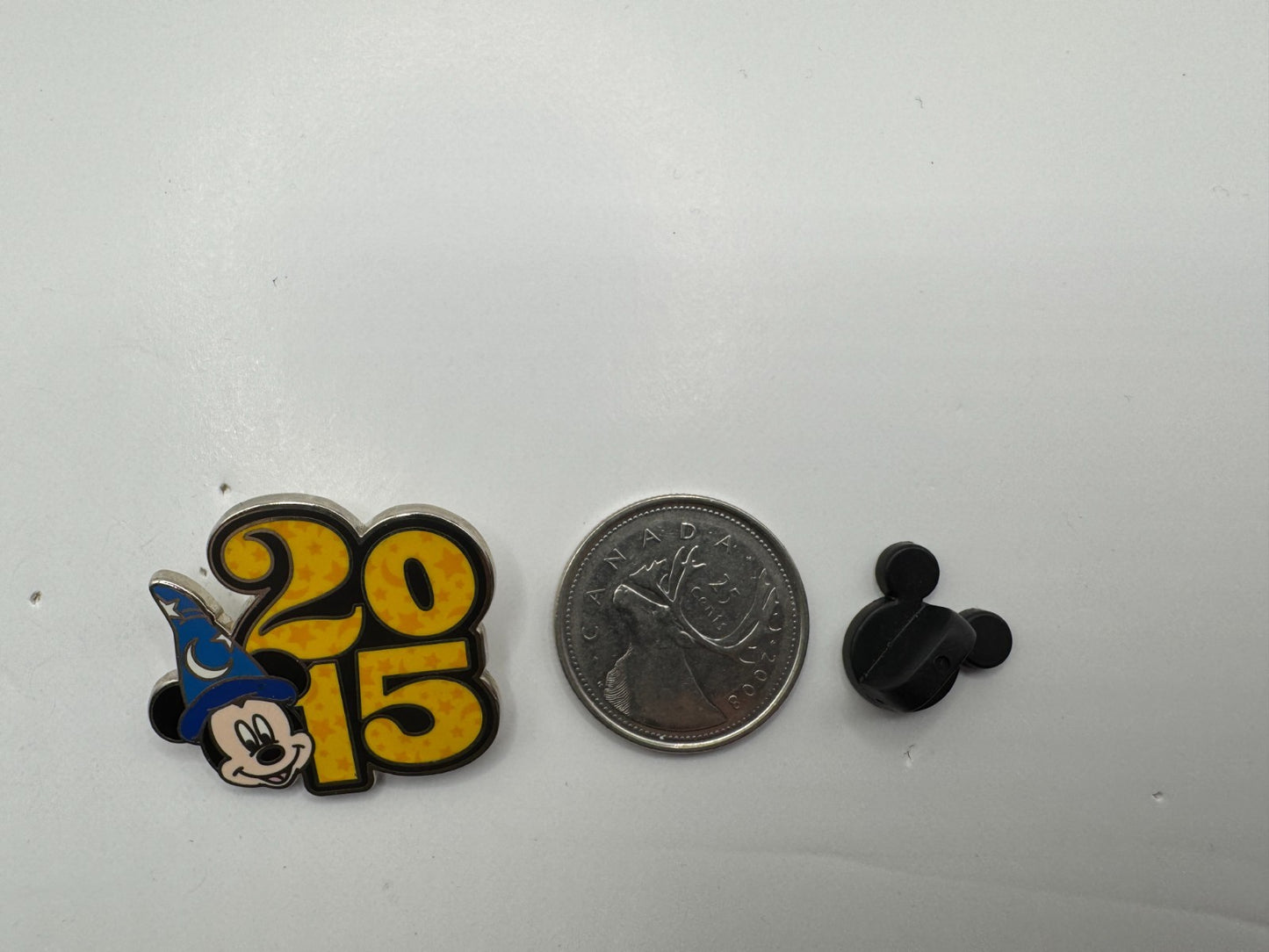 Disney Parks 2015 Dated Booster Sorcerer Mickey Trading Pin DC2S12