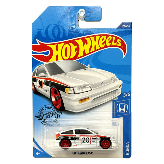 Hot Wheels Super Treasure Hunt 1988 Honda CR-X Honda Series 1:64 Diecast STH