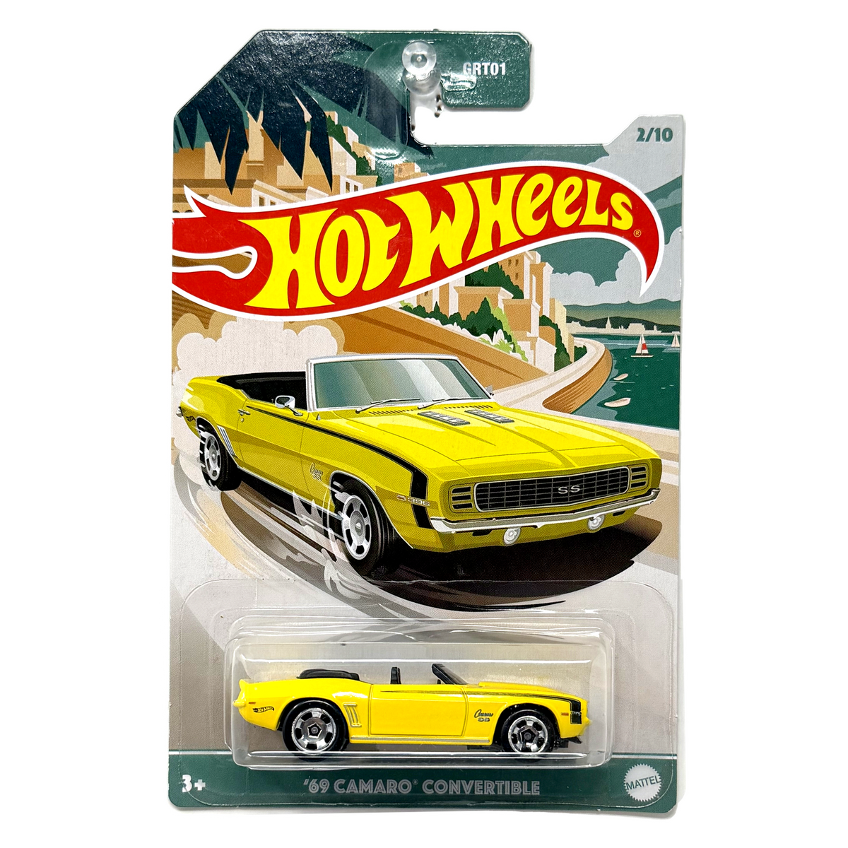 Hot Wheels Convertibles Series 1969 Chevrolet Camaro Convertible 1:64 Diecast