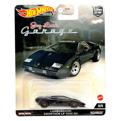 Hot Wheels Premium Jay Leno Garage Lamborghini Countach CHASE 1:64 Diecast