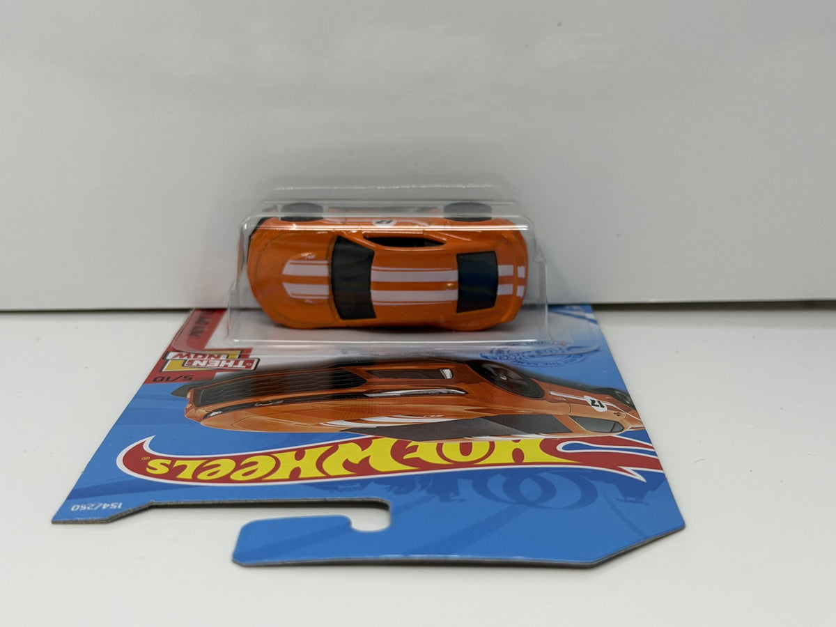Hot Wheels Then and Now 2017 Chevy Camaro ZL1 1:64 Diecast Orange