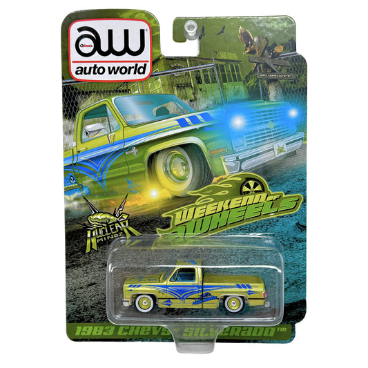 Auto World Nuclear Mindz Weekend of Wheels 1983 Chevrolet Silverado 1:64 Diecast