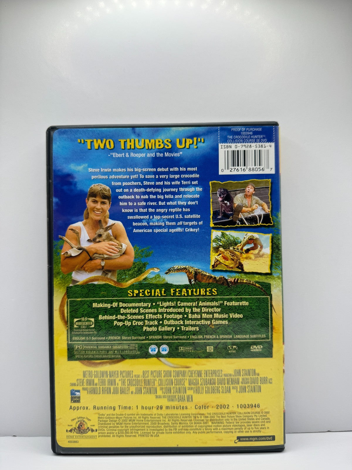 Crocodile Hunter Collision Course (DVD) Steve Irwin Adventure