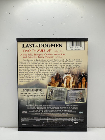 Last of the Dogmen (DVD) Tom Berenger Western