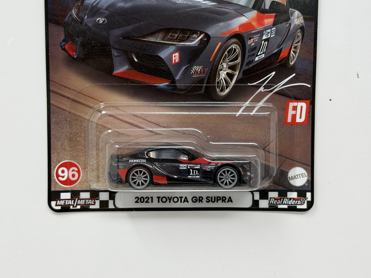 Hot Wheels Premium Boulevard #96 2021 Toyota GR Supra Formula Drift 1:64 Diecast