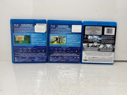 Transporter 1-3 Blu-ray Jason Statham Action Movie Collection Set