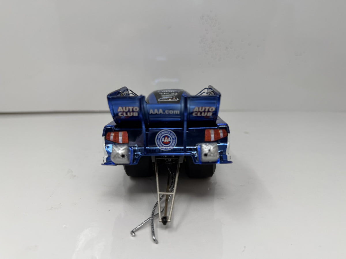 Action NHRA Robert Hight AAA 2011 Ford Mustang Funny Color Chrome 1:24 Diecast